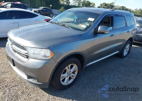 2012 Dodge Durango Crew из США, поврежденный, VIN 1C4RDJDG6CC337199